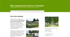Desktop Screenshot of mini-camping-zeeland.nl